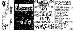 Abscess - Raw, Sick and Brutal Noize