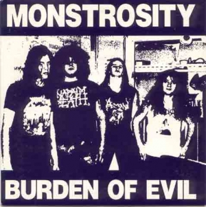 Monstrosity - Burden Of Evil