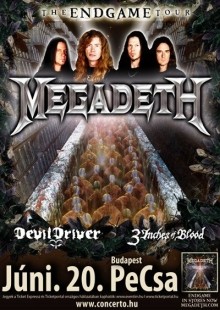 Concerto az rvzkrosultakrt, a Megadeth koncerten is