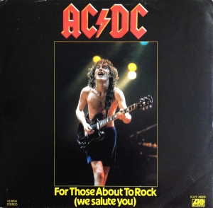 AC/DC - For Those About To Rock (We Salute You) (Single)